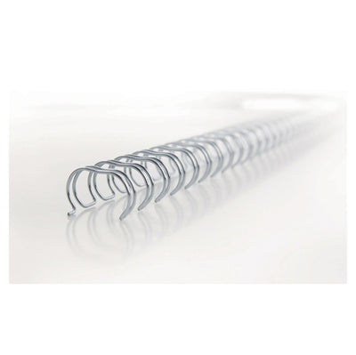 Dorsi spirale - metallo - 34 anelli passo 3:1 - 6,3 mm - bianco - GBC - scatola 100 pezzi