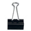 Molla Double Clips - 2,5 cm - nero - Lebez - conf. 12 pezzi