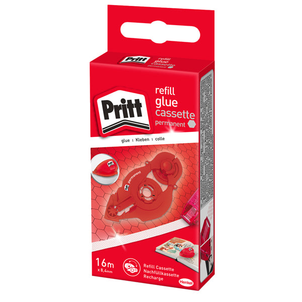 Refill colla a nastro Roller System - 8,4 mm x 16 m - permanente - Pritt