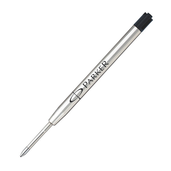 Refill sfera Quink standard  - punta large - metallo - nero - Parker