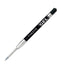 Refill sfera  QuinkGel - punta media - metallo - nero - Parker