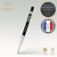 Refill sfera  QuinkGel - punta media - metallo - nero - Parker