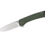 Coltello EDC QSP Osprey Micarta 14C28N satin verde QS139-C