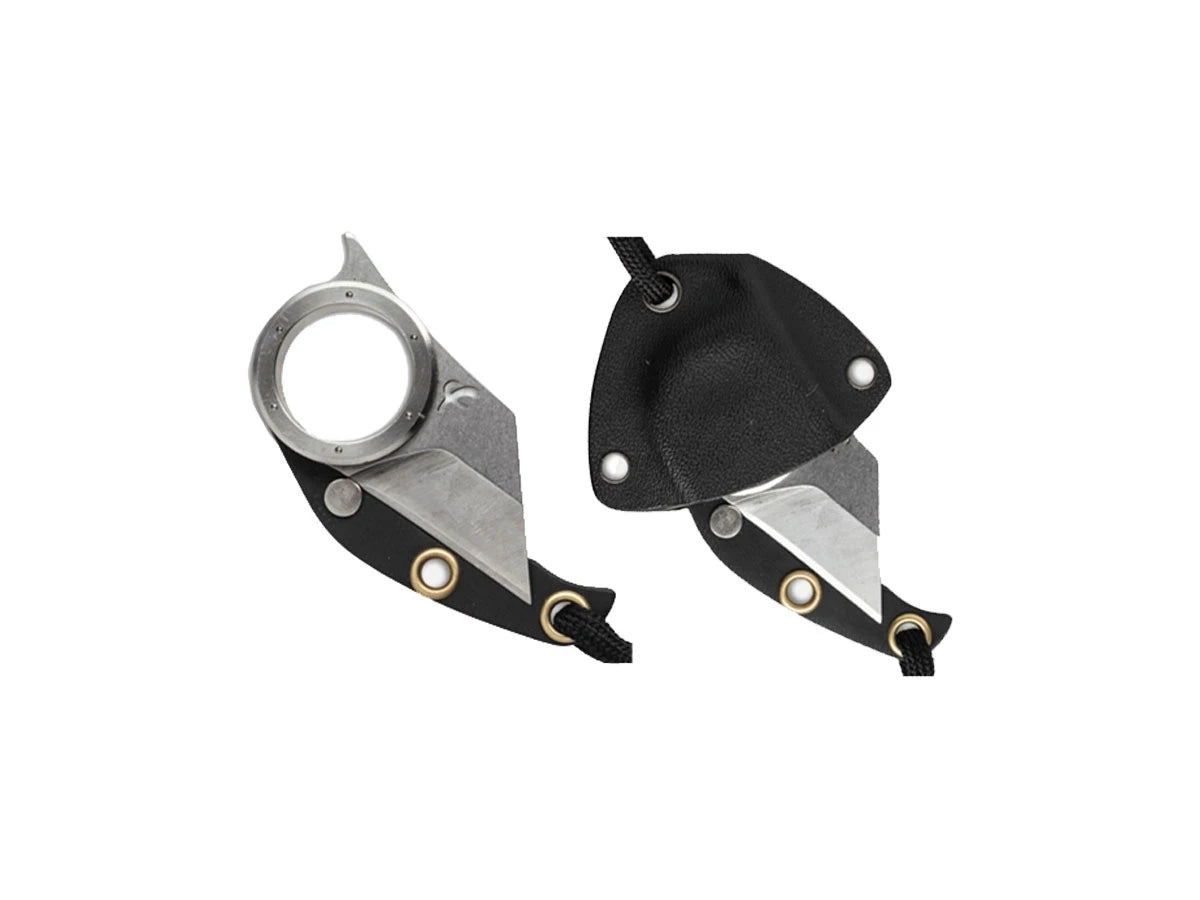 Fred Perrin Shark Pliant G10 Silver – dettaglio lama e manico G-10 silver