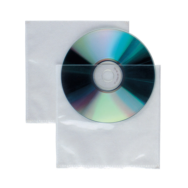 Buste a sacco Soft CD - liscio - trasparente - PP -  Sei Rota - conf. 25 pezzi