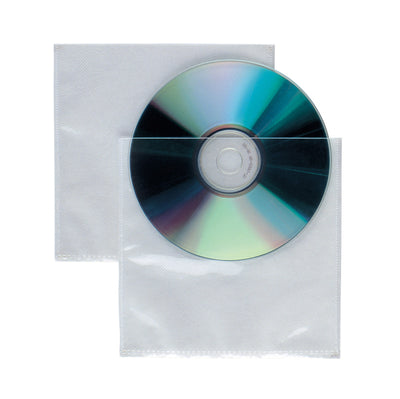 Buste a sacco Soft CD - liscio - trasparente - PP -  Sei Rota - conf. 25 pezzi
