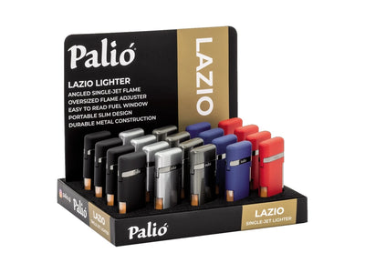 Paliò ACCENDISIGARI LAZIO SINGLE ANGLED JET DISPLAY 20PZ