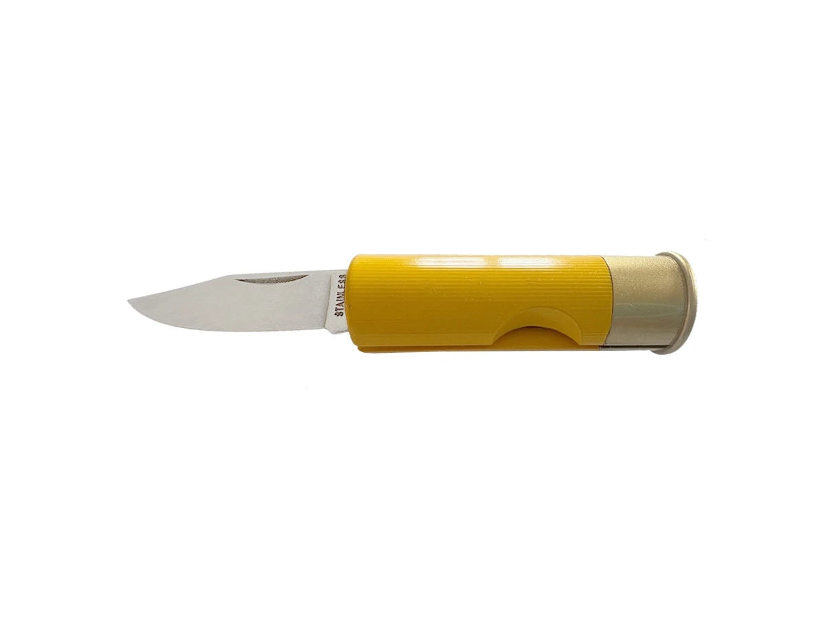 Coltello folding Cartuccia manico plastica chiuso 11,5 cm Made in Italy