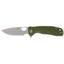 Honey Badger Drop Point Small FRN verde HB1023, lama 8Cr13MoV 7,1 cm flipper