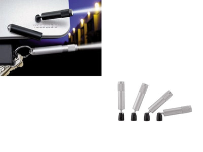 Tool Logic Traclite Silver ML1S dettaglio magnete posteriore e clip