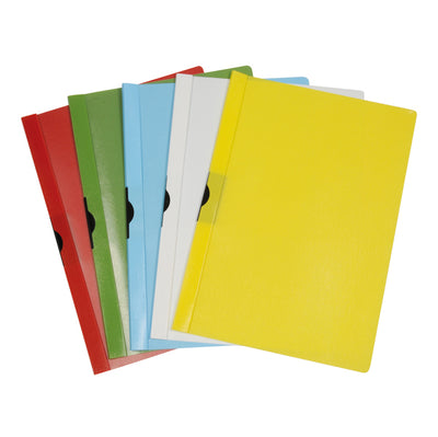 Cartellina con molla Spring File - A4 - dorso 5 mm - PP - bianco - Methodo