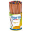 Pastelli - naturale - diametro mina 3,30 mm - Giotto - barattolo 84 pezzi