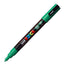 Marcatore a base d'acqua Uni Posca PC3M - punta fine da 0,9mm a 1,3mm  - verde - Uni Mitsubishi