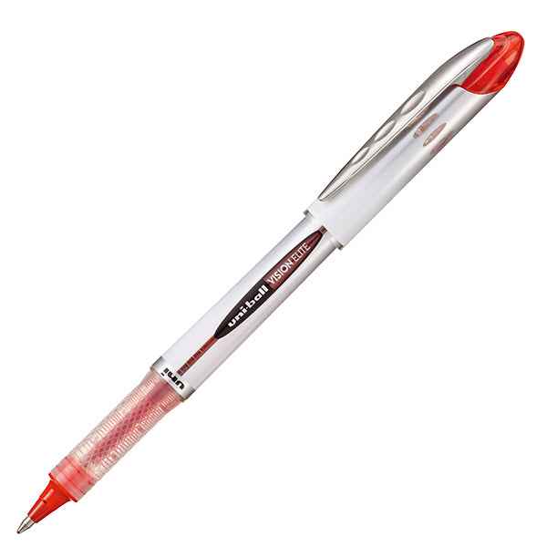 Roller Uni Ball Vision Elite UB200 - punta 0,8mm - rosso  - Uni Mitsubishi i