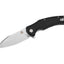 Coltello EDC QSP Snipe G-10 D2 clip point manico nero QS121-C