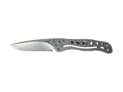 Outdoor Edge Paragee Plain acciaio AUS-8A Stonewash manico 420J2 lama 7,6 cm totale 17,8 cm Frame Lock Darrel Ralph