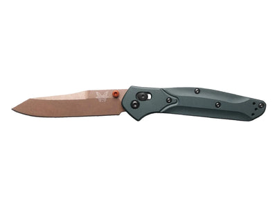 Benchmade OSBORNE 940FE-2601 REVERSE TANTO TAIGA GREEN ALUMINUM