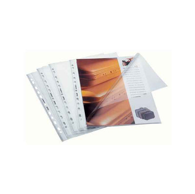 Buste aperte a L - con foratura universale - buccia - 22 x 30 cm - Favorit - conf. 50 pezzi