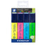 Evidenziatore Textsurfer Classic  - punta a scalpello - tratto da 1,0-5,0mm - astuccio 4 colori - Staedtler