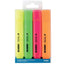 Evidenziatore Tratto Video  - punta a scalpello - tratto da 1,0-5,0mm - astuccio 4 colori - Tratto