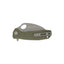 Honey Badger Claw Medium Plain HB1123 verde, dettaglio manico FRN