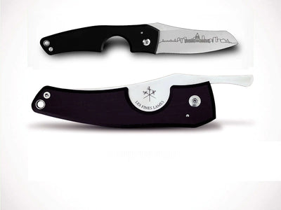 Les Fines Lames TAGLIASIGARI LE PETIT SKYLINES-HAVANA ANODIZED BLACK
