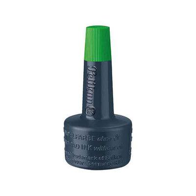 Inchiostro 4k per cuscinetti - senza olio - 28 ml - verde - Pelikan