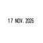 Timbro Printy Dater Eco 4810 Datario - 3,8 mm - autoinchiostrante - Trodat