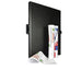Raccoglitore Sanremo 2000 - 50 x 70 cm - 4 anelli a R 30 mm - dorso 3 cm - nero - Sei Rota
