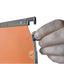 Cartella sospesa Cartesio - armadio - interasse 33 cm - fondo V - 33 x 28 cm - arancio - Bertesi