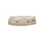 Helle BERGET 763 Beige Canvas Micarta