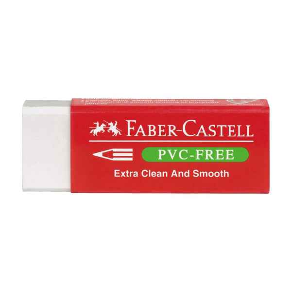 Gomma bianca per matita - 7095 Faber-Castell - conf. 20 pezzi