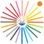 Pastelli colorati Plastidecor - plastica - colori assortiti - Bic - astuccio 24 colori