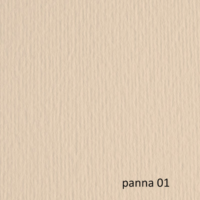Cartoncino Elle Erre - 50 x 70 cm - 220 gr - panna 101 - Fabriano - blister 20 fogli