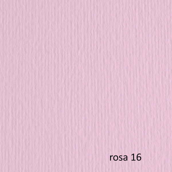 Cartoncino Elle Erre - 50 x 70 cm - 220 gr - rosa 116 - Fabriano - blister 20 fogli