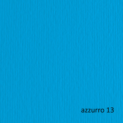 Cartoncino Elle Erre - 50 x 70 cm - 220 gr - azzurro 113 - Fabriano - blister 20 fogli