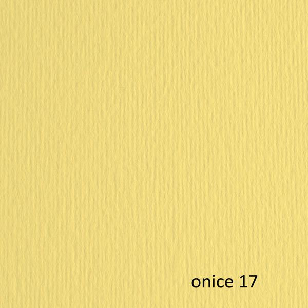 Cartoncino Elle Erre - 50 x 70 cm - 220 gr - onice 117 - Fabriano - blister 20 fogli
