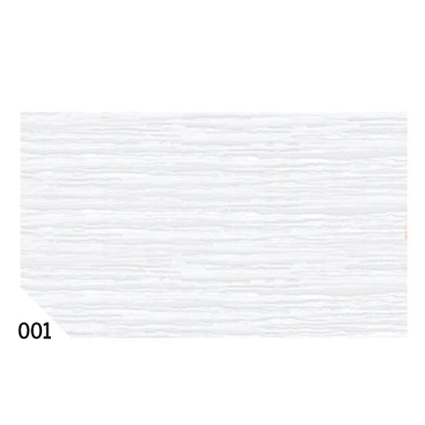 Carta crespa - 50 x 250 cm - 48 gr - bianco 001 - Rex Sadoch - conf. 10 rotoli
