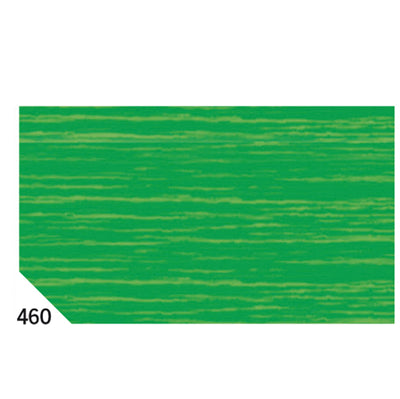 Carta crespa - 50 x 250 cm - 48 gr - verde chiaro 460 - Rex Sadoch - conf.10 rotoli