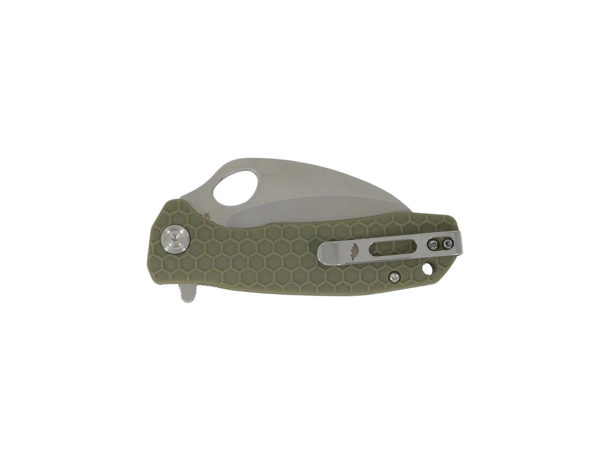 Honey Badger Claw Large Plain HB1103 verde, dettaglio lama artiglio