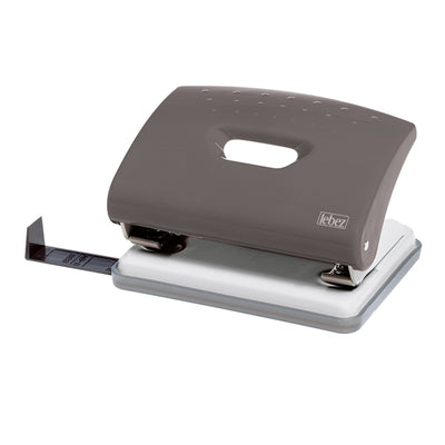 Perforatore 1270 - max 16 fogli - 2 fori - passo 8 cm - colori assortiti - Lebez