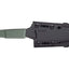 Ka-Bar Apex 5500 dettaglio lama D2 Tool Steel manico GFN verde fodero plastica rigida