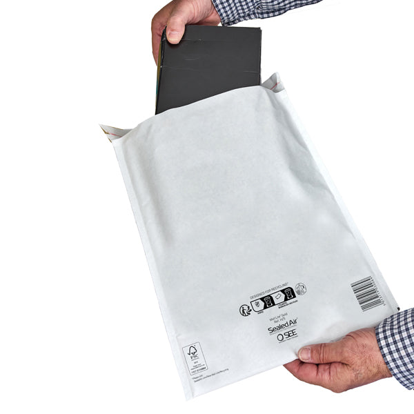 Busta imbottita Mail Lite - E (22 x 26 cm) - bianco - Sealed Air - conf. 10 pezzi
