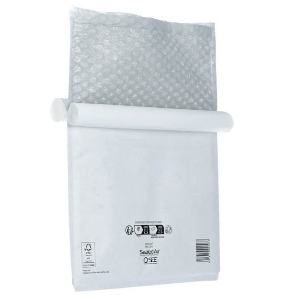Busta imbottita Mail Lite - F (22 x 33 cm) - bianco - Sealed Air - conf. 10 pezzi