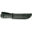 Ka-Bar Short Tanto 1254 Plain dettaglio lama tanto Cro-Van manico Kraton G