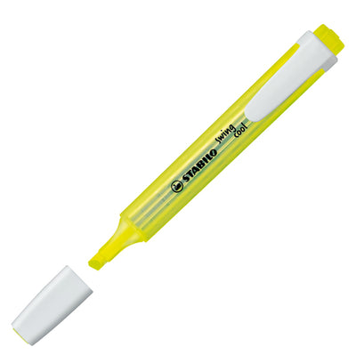 Evidenziatore Swing Cool - punta a scalpello - tratto 1 - 4 mm - giallo 24 - Stabilo