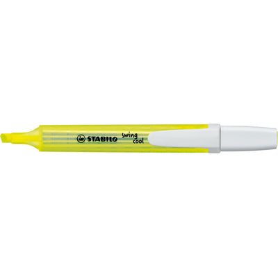Evidenziatore Swing Cool - punta a scalpello - tratto 1 - 4 mm - giallo 24 - Stabilo