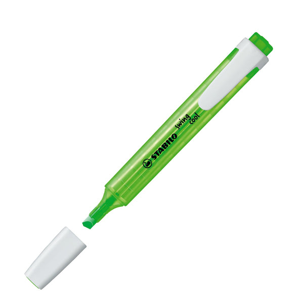 Evidenziatore Swing Cool - punta a scalpello - tratto 1 - 4 mm - Stabilo - astuccio 4 colori