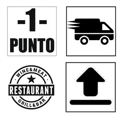 Timbro quadrato 4921 - personalizzabile - 12 x 12 mm - 3 righe - autoinchiostrante - Trodat
