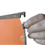 Cartella sospesa Cartesio Plus - armadio - interasse 33 cm - fondo U - 33 x 28 cm - arancio - Bertesi
